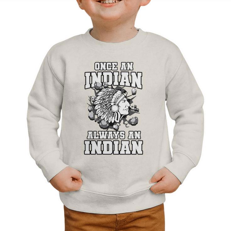Always An Indian Back To School Spirit Premium Tri-Blend Graphic Toddler Sweatshirt Always An Indian Back To School Spirit Premium Tri-Blend Graphic Toddler Sweatshirt
