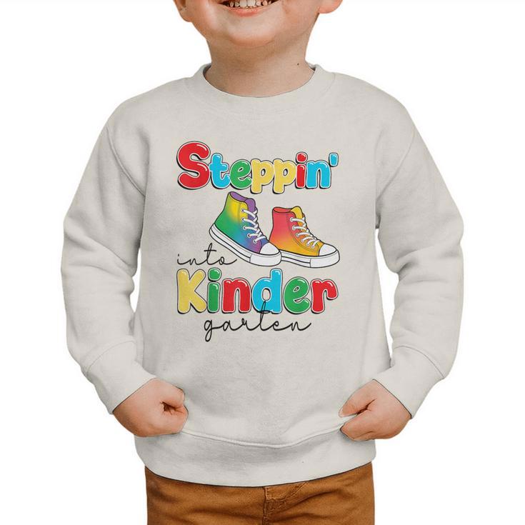 Back To School Girls Boys First Day Of Kindergarten Graphic Toddler Sweatshirt Back To School Girls Boys First Day Of Kindergarten Graphic Toddler Sweatshirt