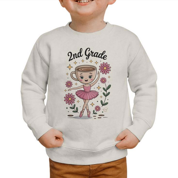 Back To School Italian Brainrot Second Grade Performance Graphic Toddler Sweatshirt