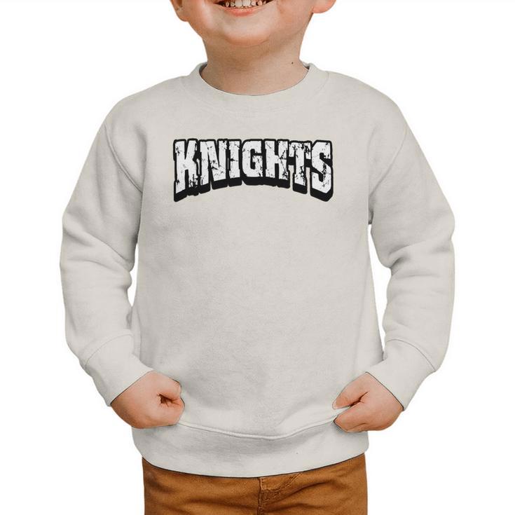 Knights Back To School Spirit Premium Tri-Blend Graphic Toddler Sweatshirt