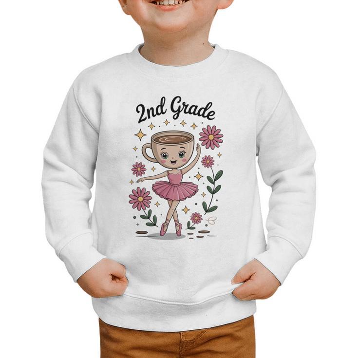 Back To School Italian Brainrot Second Grade Performance Graphic Toddler Sweatshirt