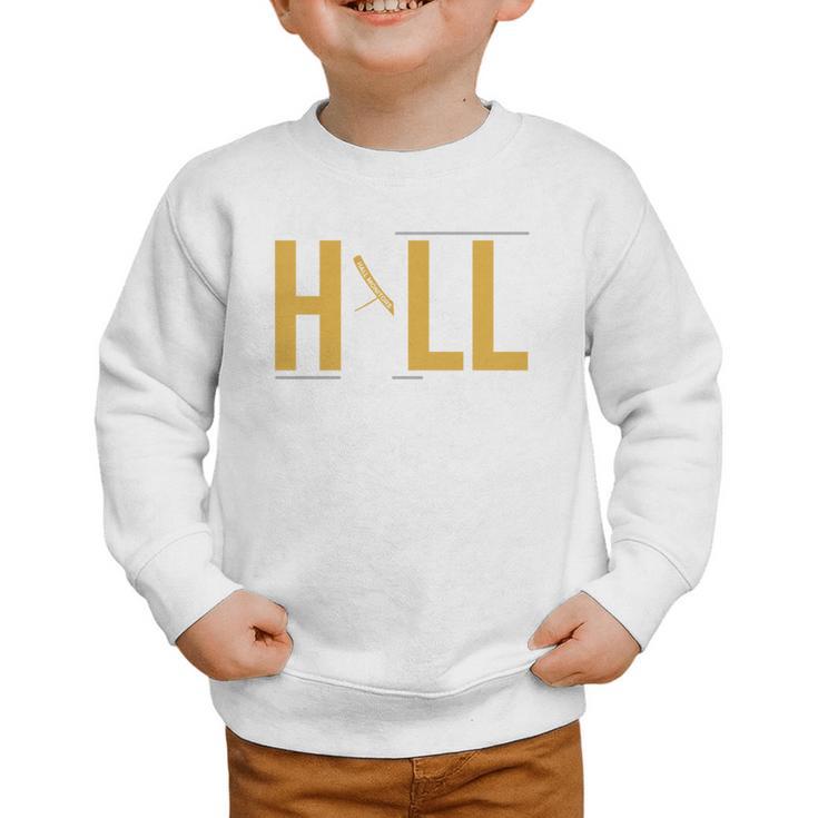 Hall Monitor Back To School Student Graphic Toddler Sweatshirt
