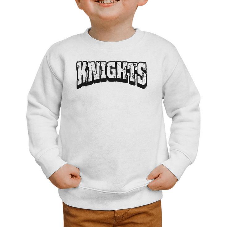 Knights Back To School Spirit Premium Tri-Blend Graphic Toddler Sweatshirt