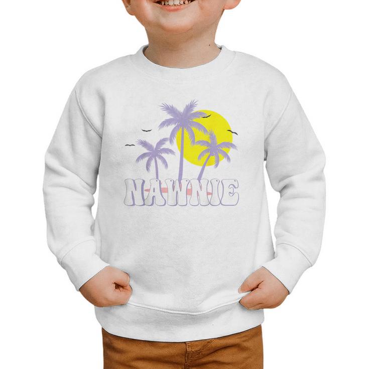 Nawnie Vintage Women Appreciation Day Hello Back To School Graphic Toddler Sweatshirt