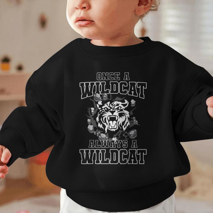 Always A Wildcat Back To School Spirit Graphic Toddler Sweatshirt Always A Wildcat Back To School Spirit Graphic Toddler Sweatshirt