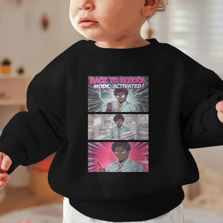 Back To School Anime Boys Student Girl Manga Kawaii Taecher Graphic Toddler Sweatshirt Back To School Anime Boys Student Girl Manga Kawaii Taecher Graphic Toddler Sweatshirt