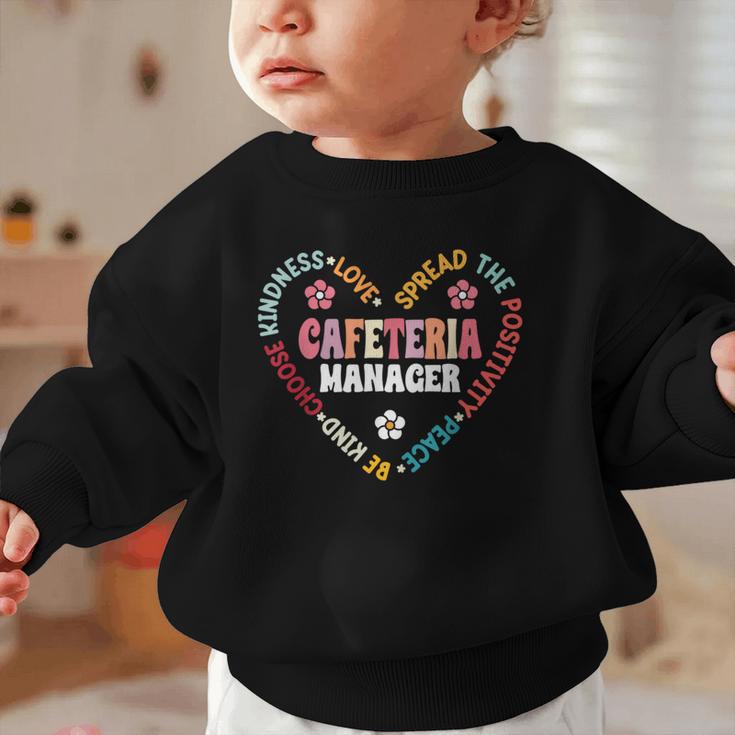 Back To School Cafeteria Manager Lunch Lady Squad Or Team Graphic Toddler Sweatshirt