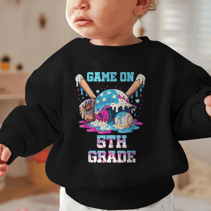 Back To School Game On Fifth Grade Baseball First Day Boys Graphic Toddler Sweatshirt Back To School Game On Fifth Grade Baseball First Day Boys Graphic Toddler Sweatshirt