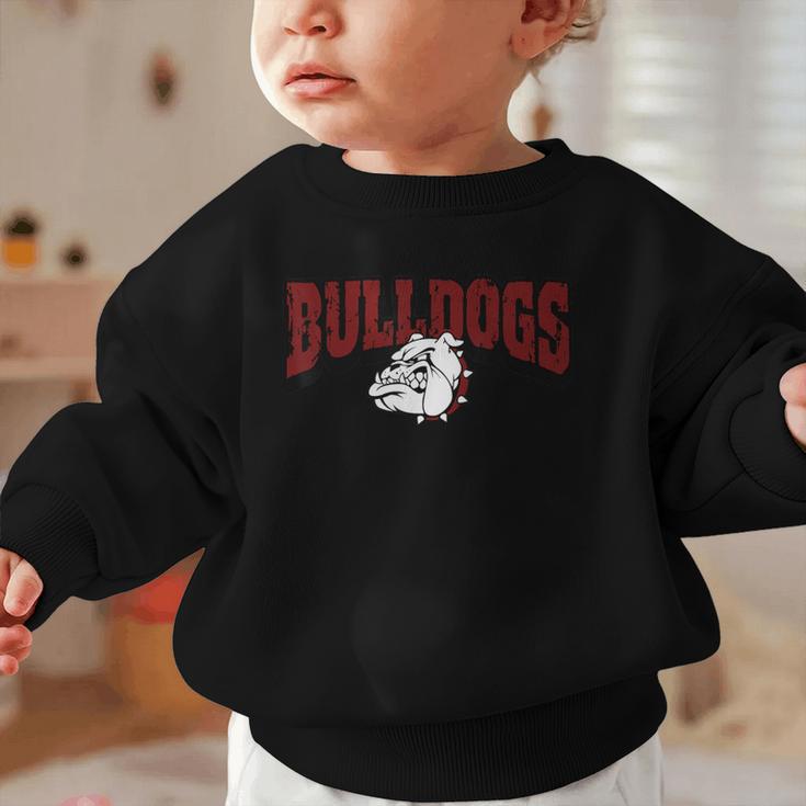Bulldogs Back To School Spirit M Graphic Toddler Sweatshirt Bulldogs Back To School Spirit M Graphic Toddler Sweatshirt