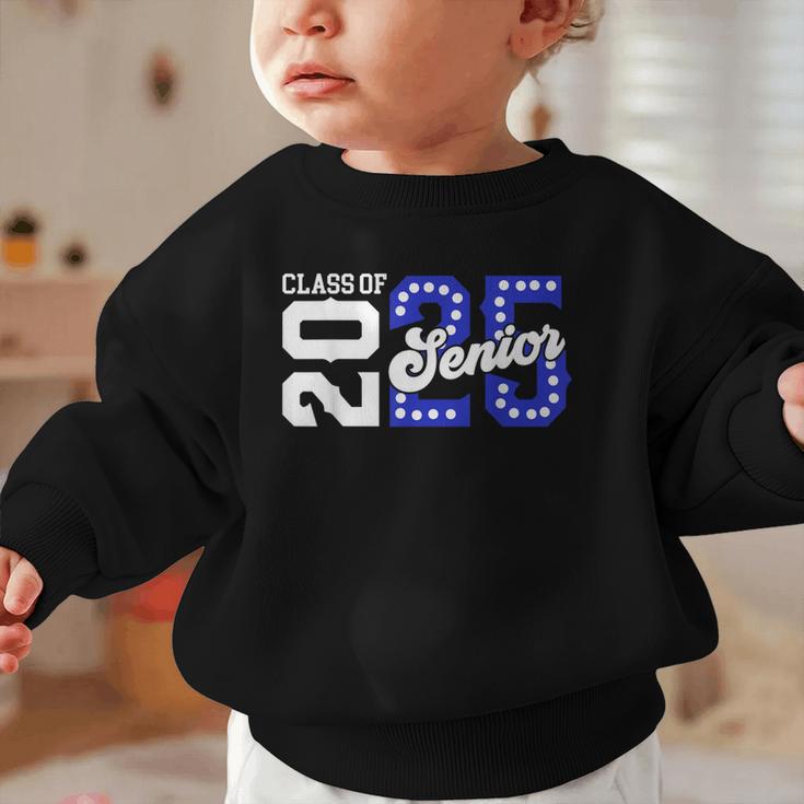 Class Of 2025 Senior 2025 Back To School Graduation Party Graphic Toddler Sweatshirt
