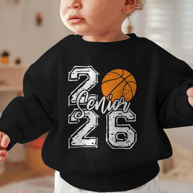 Class Of 2026 Basketball Senior 2026 Back To School Graphic Toddler Sweatshirt Class Of 2026 Basketball Senior 2026 Back To School Graphic Toddler Sweatshirt