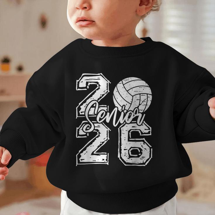 Class Of 2026 Volleyball Senior 2026 Back To School Graphic Toddler Sweatshirt Class Of 2026 Volleyball Senior 2026 Back To School Graphic Toddler Sweatshirt