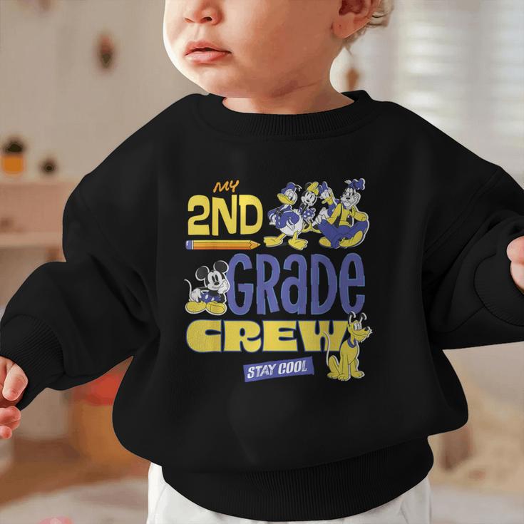 Disney My 2nd Grade Crew Stay Cool Back To School Friends Graphic Toddler Sweatshirt Disney My 2nd Grade Crew Stay Cool Back To School Friends Graphic Toddler Sweatshirt