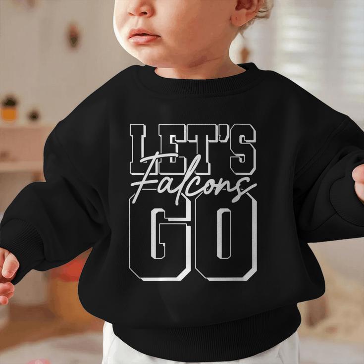 Falcon Back To School Spirit Graphic Toddler Sweatshirt Falcon Back To School Spirit Graphic Toddler Sweatshirt