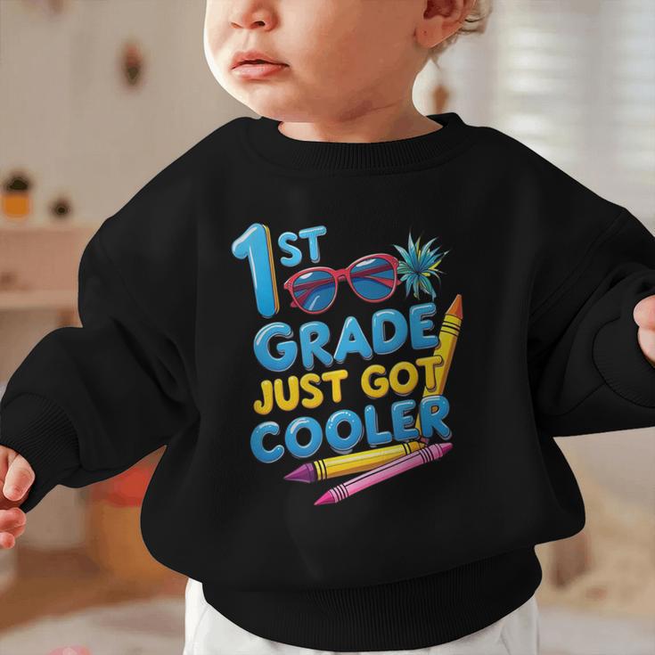 First Day Of First Grade Shirt Boys Girls Back To School Graphic Toddler Sweatshirt First Day Of First Grade Shirt Boys Girls Back To School Graphic Toddler Sweatshirt