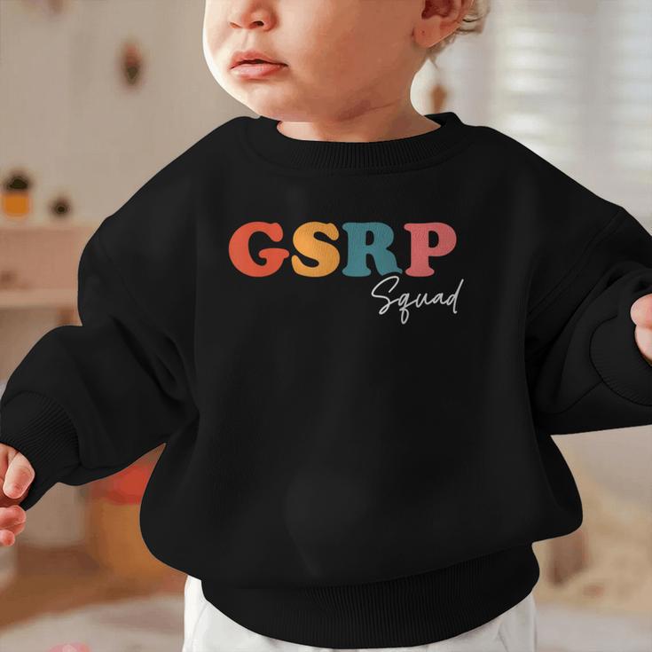 GSRP Squad Boho Cute Back To School GSRP Graphic Toddler Sweatshirt