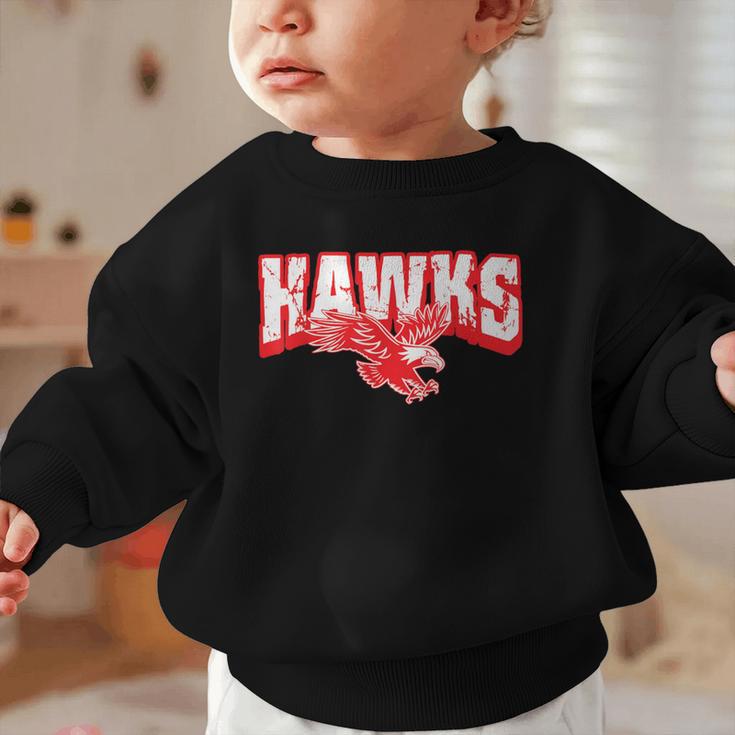 Hawks Back To School Spirit R Graphic Toddler Sweatshirt Hawks Back To School Spirit R Graphic Toddler Sweatshirt