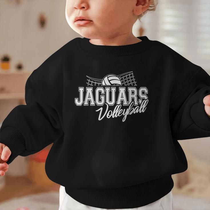 Jaguars Volleyball Back To School Spirit Graphic Toddler Sweatshirt Jaguars Volleyball Back To School Spirit Graphic Toddler Sweatshirt
