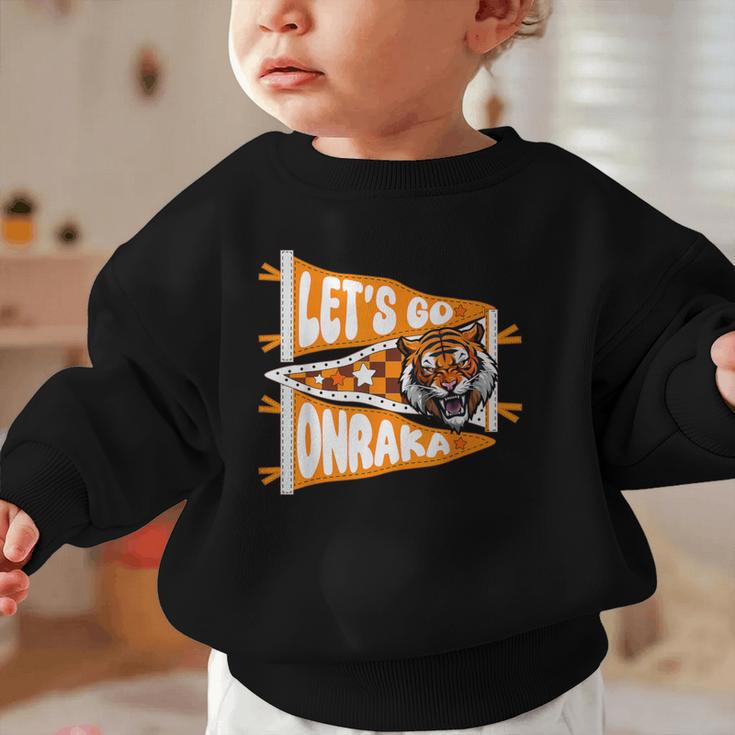 Let's Go Onraka Unity Back To School Spirit Graphic Toddler Sweatshirt Let's Go Onraka Unity Back To School Spirit Graphic Toddler Sweatshirt