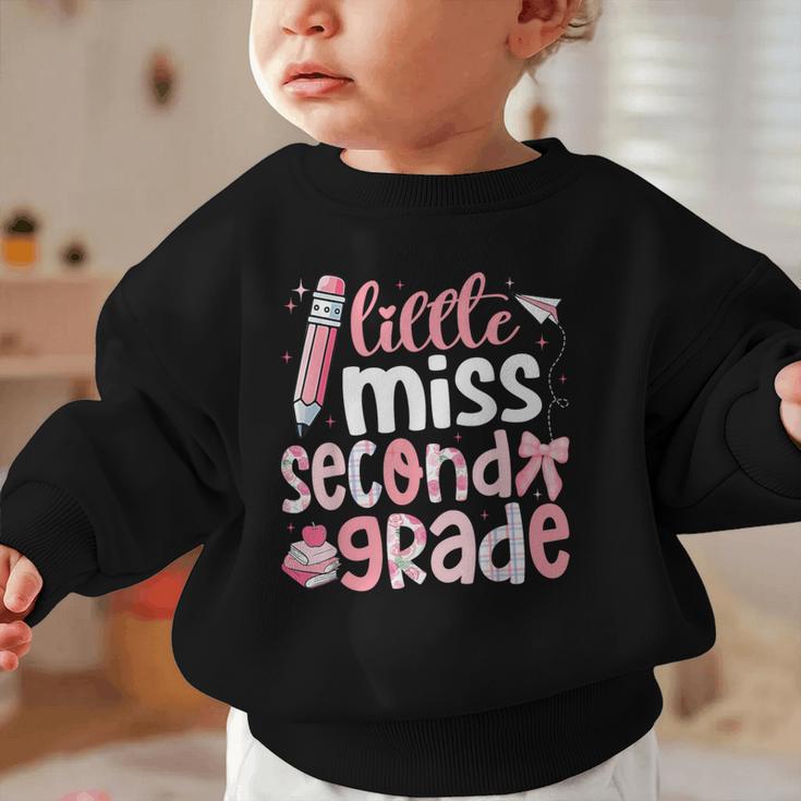 Little Miss Second Grade Back To School 2nd Grader Student Graphic Toddler Sweatshirt Little Miss Second Grade Back To School 2nd Grader Student Graphic Toddler Sweatshirt