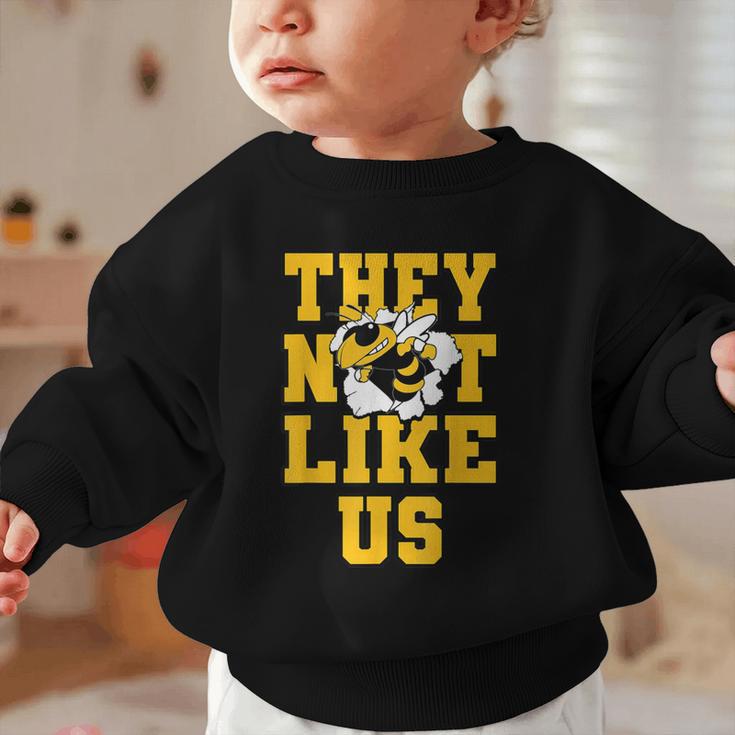 Not Like Hornets Back To School Spirit GY Graphic Toddler Sweatshirt Not Like Hornets Back To School Spirit GY Graphic Toddler Sweatshirt
