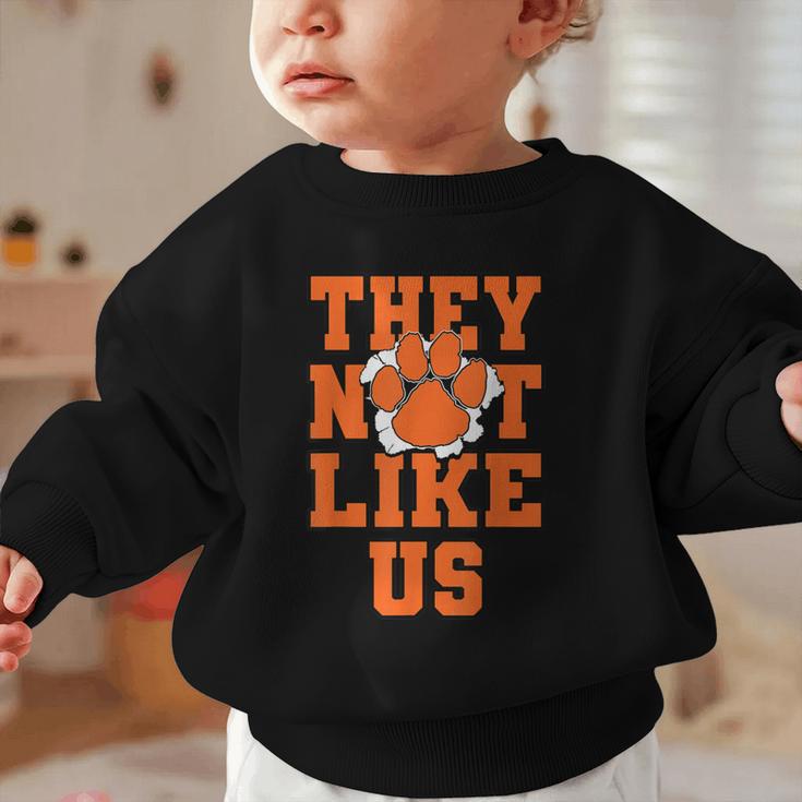 Not Like Tigers Back To School Spirit O Graphic Toddler Sweatshirt
