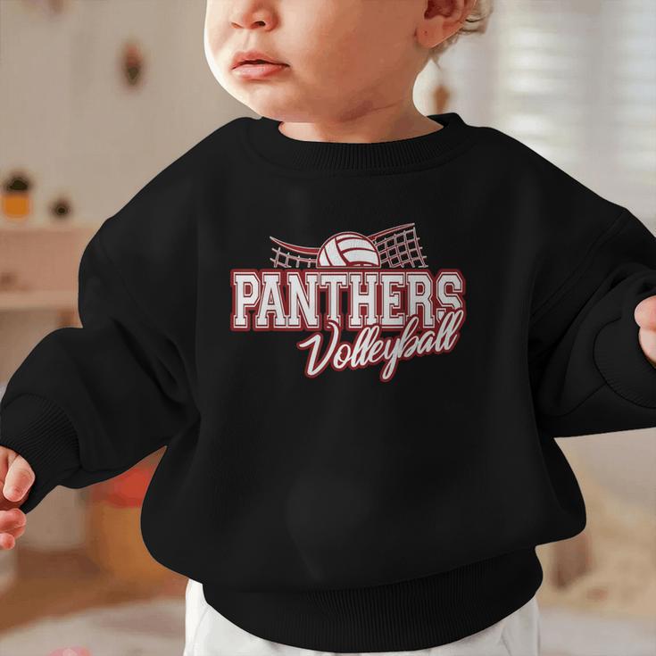 Panthers Volleyball Back To School Spirit M Graphic Toddler Sweatshirt Panthers Volleyball Back To School Spirit M Graphic Toddler Sweatshirt