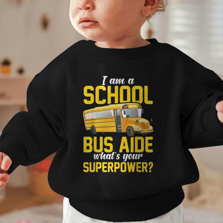 School Bus Aide Back To School Transport Bus Aide Graphic Toddler Sweatshirt School Bus Aide Back To School Transport Bus Aide Graphic Toddler Sweatshirt