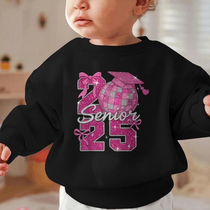 Senior 2025 Class Of 2025 Bows Back To School 2025 Graphic Toddler Sweatshirt