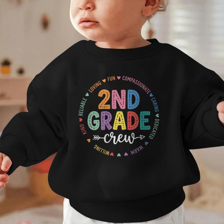 Women's Second 2ND Grade Crew Back To School Kids Students Tee Graphic Toddler Sweatshirt Women's Second 2ND Grade Crew Back To School Kids Students Tee Graphic Toddler Sweatshirt