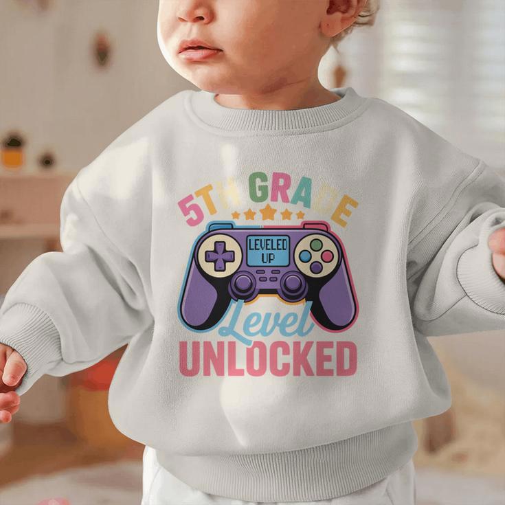5th Grade Level Unlocked Shirt – Gamer Back To School Performance Graphic Toddler Sweatshirt 5th Grade Level Unlocked Shirt – Gamer Back To School Performance Graphic Toddler Sweatshirt