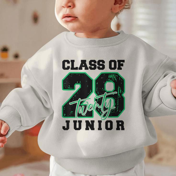 Class Of 2028 Junior High School Back To School 11th Grade Graphic Toddler Sweatshirt Class Of 2028 Junior High School Back To School 11th Grade Graphic Toddler Sweatshirt