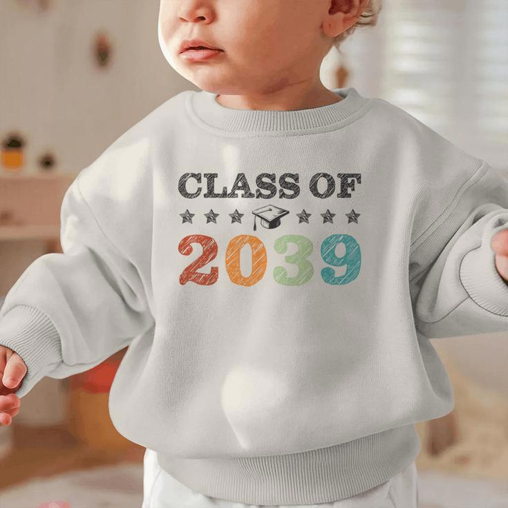 Class Of 2039 Grow With Me Back To School Graduation Graphic Toddler Sweatshirt Class Of 2039 Grow With Me Back To School Graduation Graphic Toddler Sweatshirt