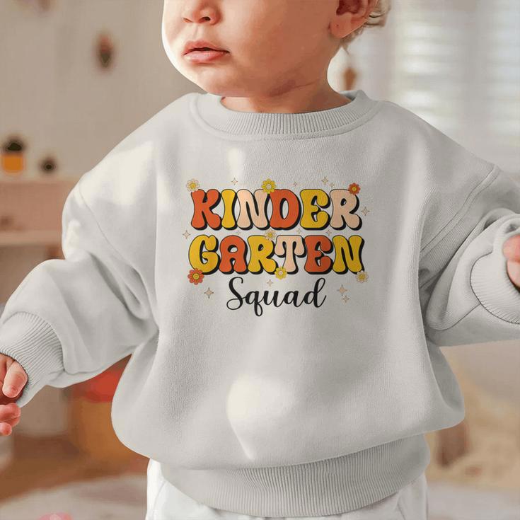 Kinder Garten Squad Team Back To School Kinder Garten Kids Graphic Toddler Sweatshirt Kinder Garten Squad Team Back To School Kinder Garten Kids Graphic Toddler Sweatshirt