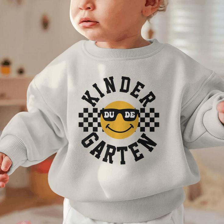 Kindergarten Dude Back To School Kinder Students Kids Graphic Toddler Sweatshirt Kindergarten Dude Back To School Kinder Students Kids Graphic Toddler Sweatshirt