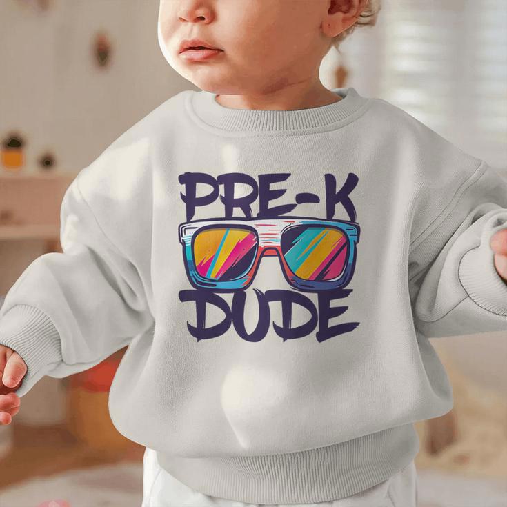 Pre-K Dude Shirt Graduation Back To School PreK Boy Girl Graphic Toddler Sweatshirt