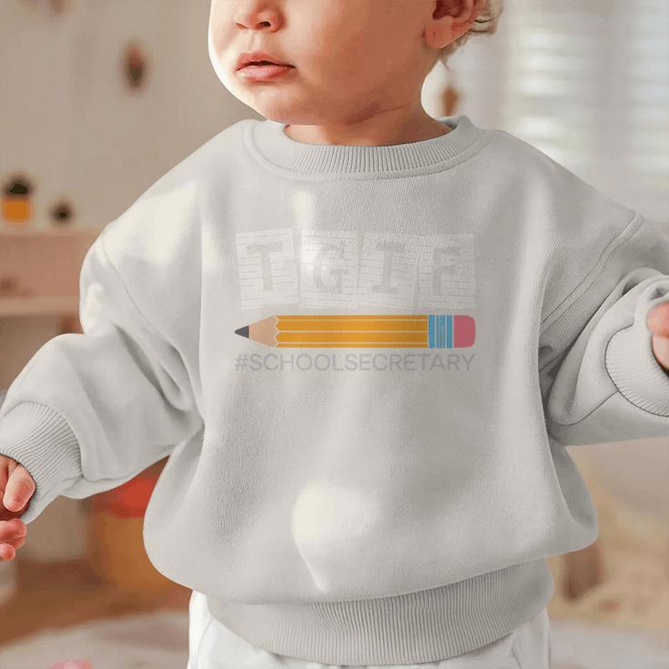 School Secretary Back To School Assistant Job Profession Premium Tri-Blend Graphic Toddler Sweatshirt