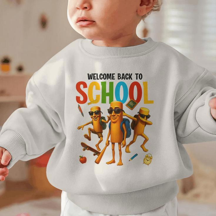 Tung Tung Sahur Back To School Brainrot Meme Boys Girls Kid Graphic Toddler Sweatshirt Tung Tung Sahur Back To School Brainrot Meme Boys Girls Kid Graphic Toddler Sweatshirt