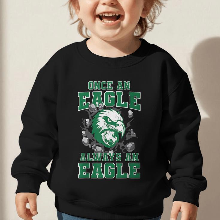 Always An Eagle Back To School Spirit G Graphic Toddler Sweatshirt