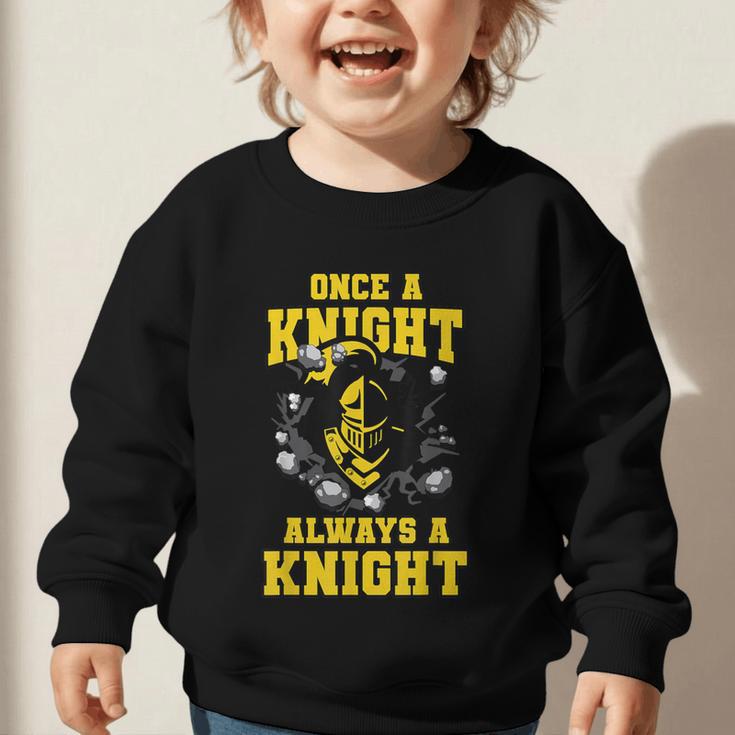 Always A Knight Back To School Spirit GY Graphic Toddler Sweatshirt Always A Knight Back To School Spirit GY Graphic Toddler Sweatshirt