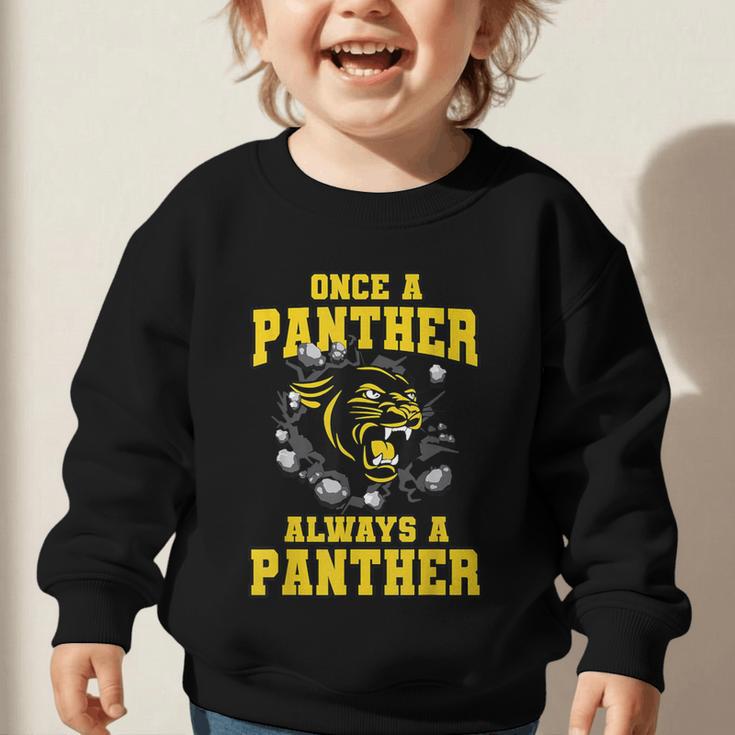 Always A Panther Back To School Spirit GY Graphic Toddler Sweatshirt