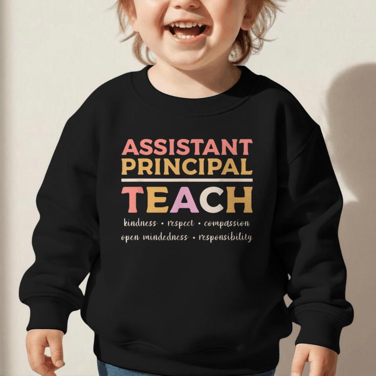 Assistant Principal Back To School Appreciation Principals Graphic Toddler Sweatshirt Assistant Principal Back To School Appreciation Principals Graphic Toddler Sweatshirt