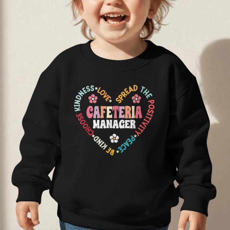 Back To School Cafeteria Manager Lunch Lady Squad Or Team Graphic Toddler Sweatshirt