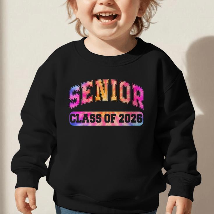 Back To School Colorful Senior Class Of 2026 Graduation Graphic Toddler Sweatshirt Back To School Colorful Senior Class Of 2026 Graduation Graphic Toddler Sweatshirt