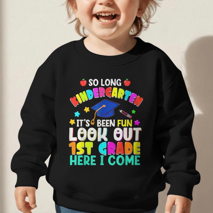Back To School Look Out 1st Grade Here I Come For Kids Graphic Toddler Sweatshirt Back To School Look Out 1st Grade Here I Come For Kids Graphic Toddler Sweatshirt