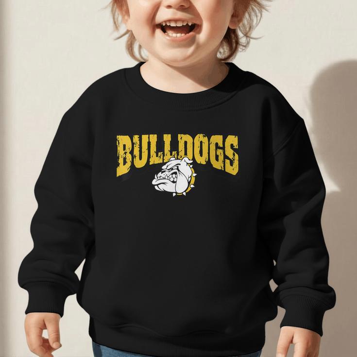 Bulldogs Back To School Spirit GY Graphic Toddler Sweatshirt