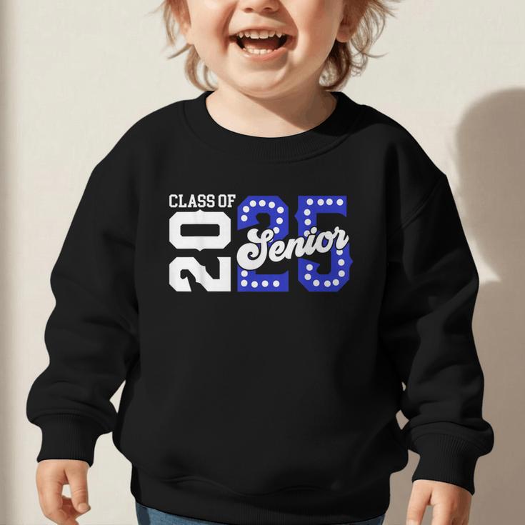 Class Of 2025 Senior 2025 Back To School Graduation Party Graphic Toddler Sweatshirt