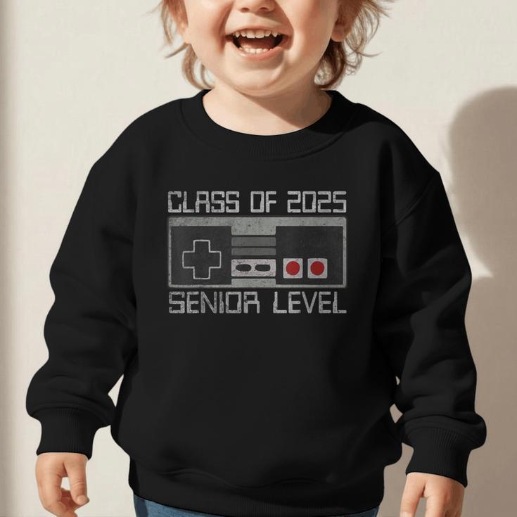 Class Of 2025 Senior Level Back To School Gamer Graduation Graphic Toddler Sweatshirt Class Of 2025 Senior Level Back To School Gamer Graduation Graphic Toddler Sweatshirt