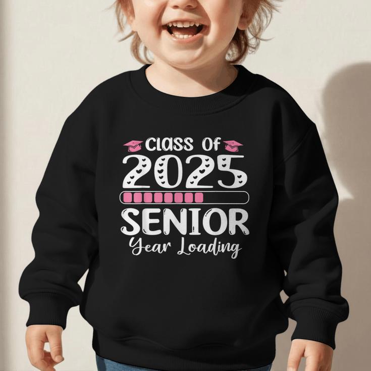Class Of 2025 Senior Year Loading Back To School 2025 Graphic Toddler Sweatshirt Class Of 2025 Senior Year Loading Back To School 2025 Graphic Toddler Sweatshirt