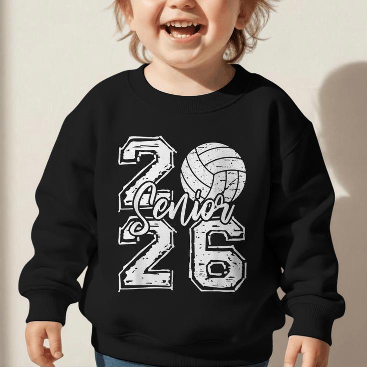 Class Of 2026 Volleyball Senior 2026 Back To School Graphic Toddler Sweatshirt Class Of 2026 Volleyball Senior 2026 Back To School Graphic Toddler Sweatshirt